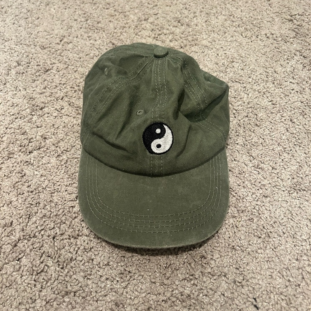 Urban Outfitters Green Ying Yang Hat